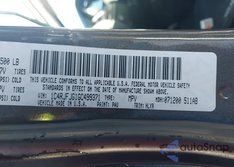 2016 Jeep Grand Cherokee Summit from USA, damaged, VIN 1C4RJFJG1GC499371